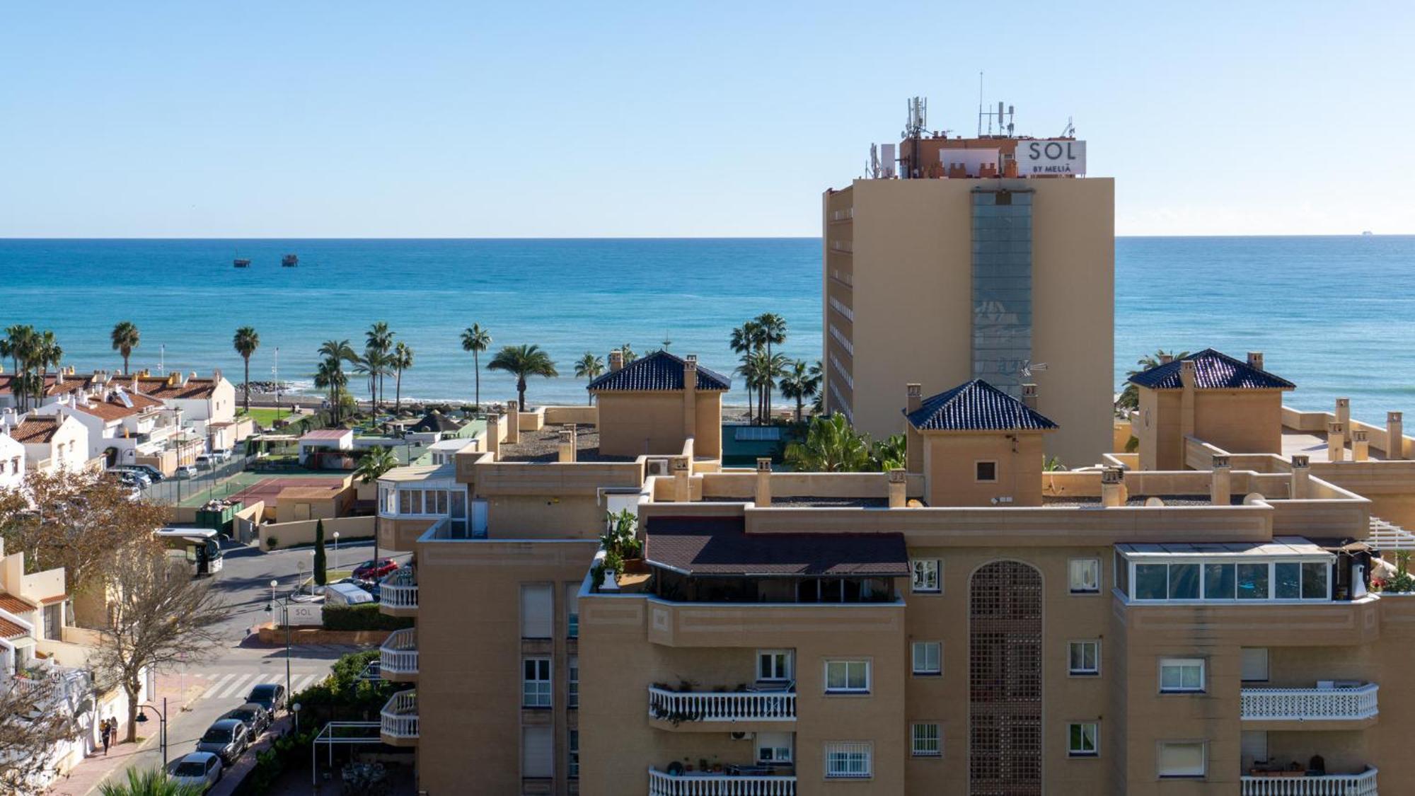شقة Septimo Cielo Vistas Al Mar Guadalmar مالقة المظهر الخارجي الصورة